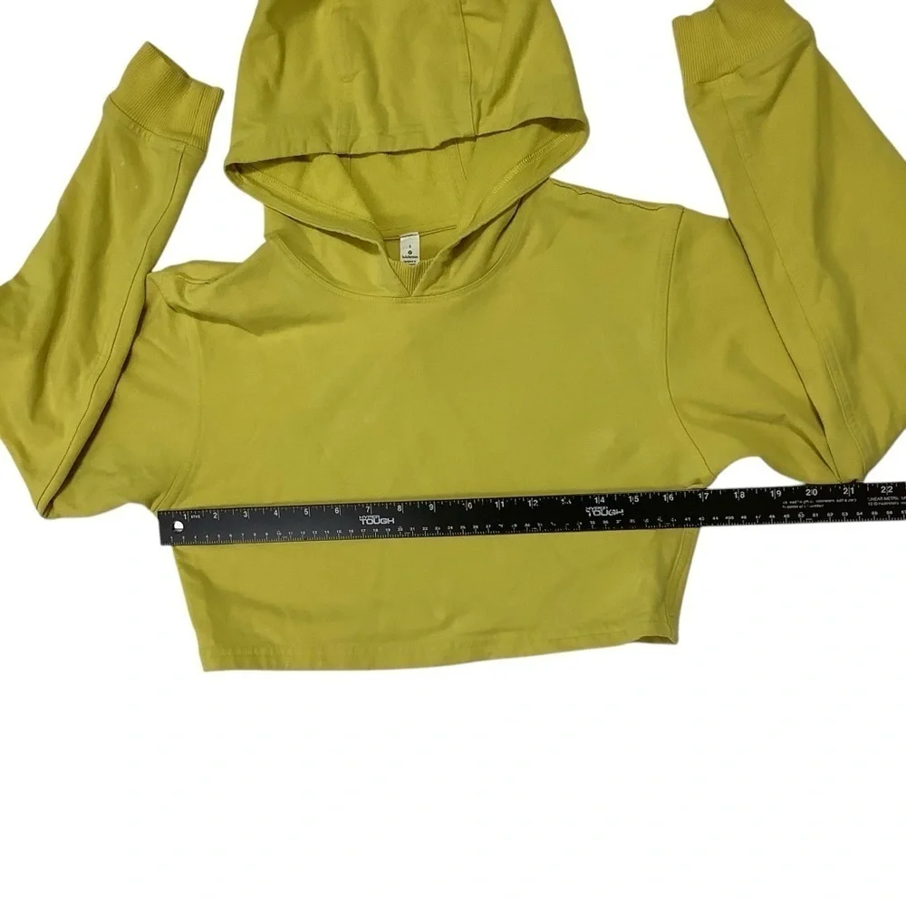 Lululemon All Yours Cropped Hoodie Sz 2 Soleil